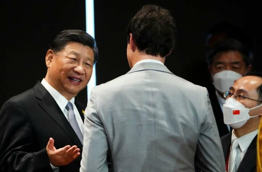  China. Xi Jinping ‘puxa as orelhas’ a primeiro-ministro canadiano em público