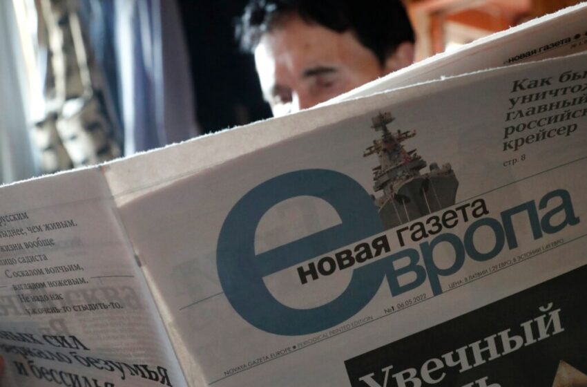  Rússia. Tribunal confirma encerramento de jornal crítico do Kremlin