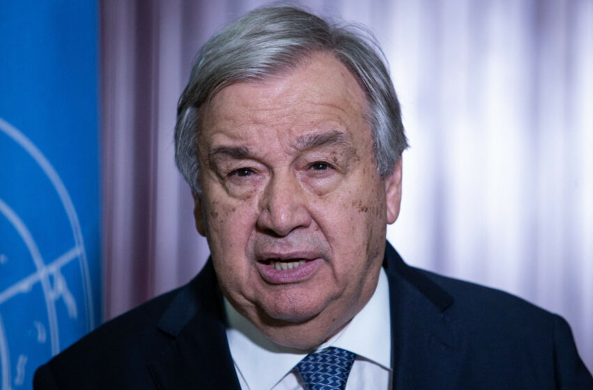  Guterres critica “fortemente” ataques russos a portos da Ucrânia