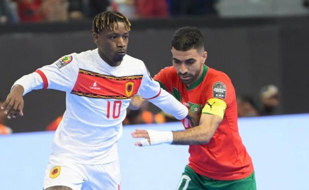  Angola adia sonho de campeão africano no futsal após derrota diante do Marrocos