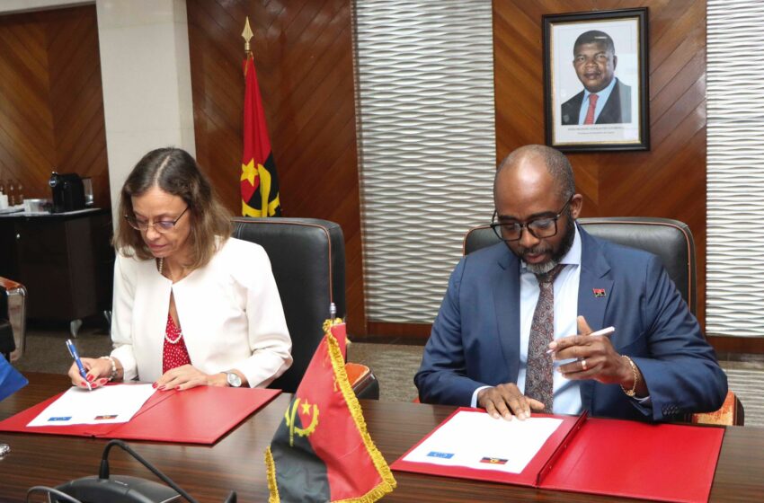  União Europeia vai prestar assistência técnica a Angola em matéria de finanças públicas. Memorando de entendimento foi hoje rubricado