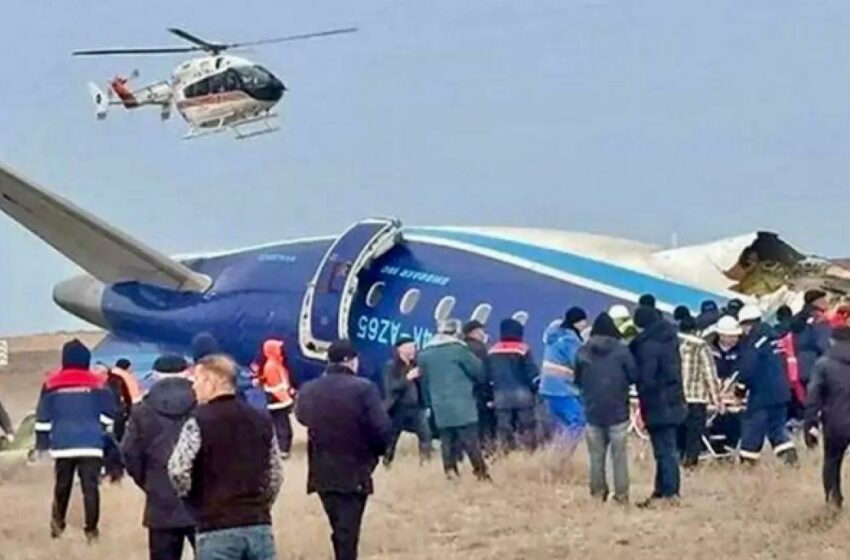  Azerbaijão. Caixas-negras do avião que caiu no Cazaquistão serão enviadas para o Brasil