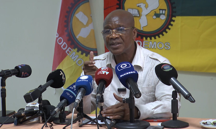  Moçambique. Líder do Podemos refuta traição e diz que partido “luta para o povo” e não para Mondlane