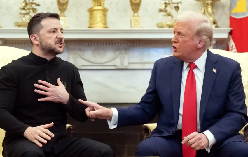  EUA. Zelensky abandona a Casa Branca mais cedo após acusações de Trump