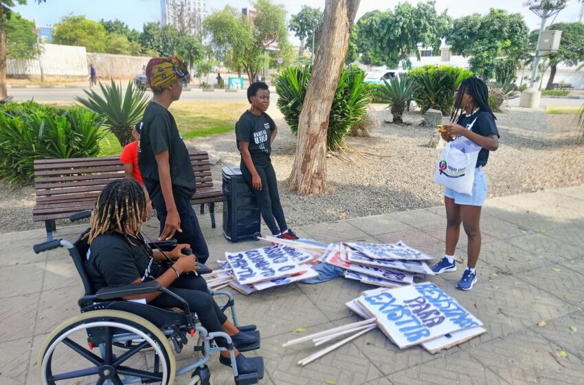  Movimento Cívico MUDEI repudia “brutalidade e repressão policial” contra mulheres manifestantes no Largo das Heroínas